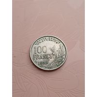 Франция 100 франков 1955г(7)
