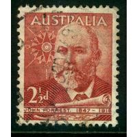 Австралия 1949 Mi# 199 Джон Форрест, премьер-министр. Гашеная (AU02)