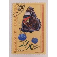 Болгария 1998, бабочка