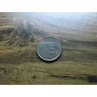 Нидерланды 5 центов 1992
