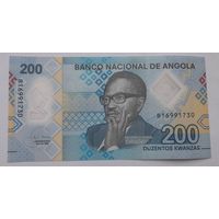 Ангола 200 кванза 2020 года UNC (полимерная)