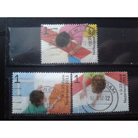 Нидерланды 2011 Детям, марки из блока Михель-4,2 евро гаш