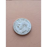 Канада 25 центов 1952г(серебро)7