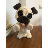 Интерактивный щенок fur real friends hasbro мопс