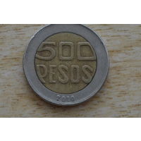 Колумбия 500 песо 2010