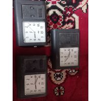 Луч-мини часы будильник СССР электронно-механические дорожные новые