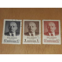 СССР 1958 В.И. Ленин. Полная серия 3 марки