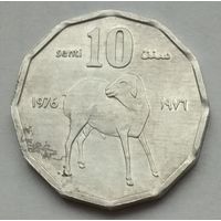 Сомали 10 центов 1976 г.