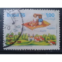 Бразилия 1976 День марки, сказка