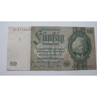 Германия 50 марок 1933 175  с ( Банкнота без металлографии )