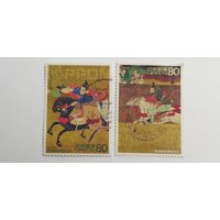 Япония 2002. Филателия  - год лошади. Полная серия