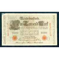Германия, 1000 марок 1910 год.