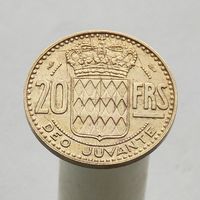 Монако 20 франков 1950