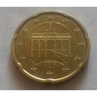 20 евроцентов, Германия 2018 F, UNC