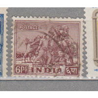 Лошади фауна всадники Индия 1944 год лот 1025