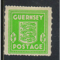 Германия Рейх Оккупация Нормандские о-ва Джерси 1941 Герб Стандарт #1**