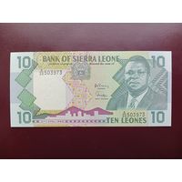Сьерра-Леоне 10 леоне 1988 UNC