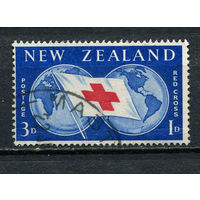 Новая Зеландия - 1959 - Красный крест - [Mi. 385] - полная серия - 1 марка. Гашеная.  (LOT FB22)-T10P32