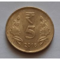 5 рупий 2016 г. Индия