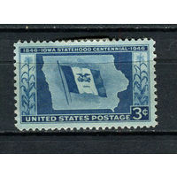 США - 1946 - Флаг - [Mi. 547] - полная серия - 1 марка. MH.  (Лот 73DR)