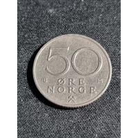 Норвегия 50 эре 1973