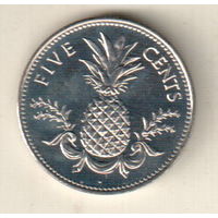 Багамские острова 5 цент 2005