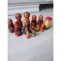 Деревянные игрушки советские