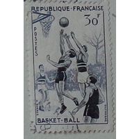 Спорт. Баскетбол. Франция. Дата выпуска:1956-07-09