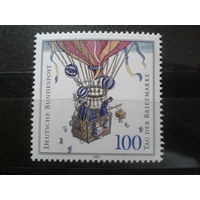 Германия 1992 День марки, воздушный шар** Михель-2,0 евро