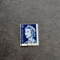 Марка Австралия 1967 год Королева Елизавета