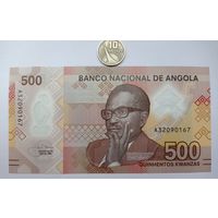 Werty71 Ангола 500 кванза 2020 UNC банкнота