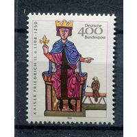 Германия - 1994г. - 800 лет с Дня Рождения императора Фридриха II - полная серия, MNH [Mi 1738] - 1 марка