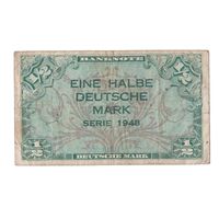Германия 1/2 марки 1948 года. Нечастая! (1)