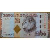 Танзания 2000 шиллингов 2010 г.
