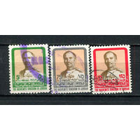 Иордания - 1980-1981 - Король Хусейн II - 3 марки. Гашеные.  (Лот 77BR)