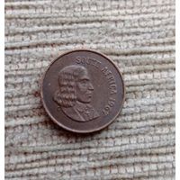 Werty71 Южная Африка 1 цент 1967 ЮАР саус Воробьи