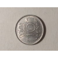 10 цент Нидерланды 1958