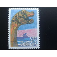 Дания 1993 резной нос драккара викингов