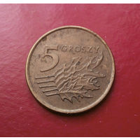 5 грошей 1990 Польша #02