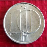 Чехословакия 10 геллеров 1989 г. #50925
