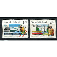 Финляндия - 1987 - Туризм - [Mi. 1011-1012] - полная серия - 2 марки. MNH.