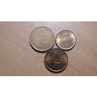 3 монеты стотинки болгарии