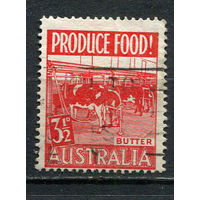 Австралия - 1953 - Крупный рогатый скот 3 1/2Р - [Mi.226] - 1 марка. Гашеная.  (Лот 20EW)-T25P3