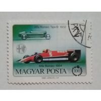 Венгрия.1986. спортивные авто