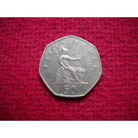 Великобритания 50 пенсов 1997 г.