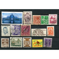 Марки разных стран (2) - 15 марок. Гашеные, MNH, MH.  (Лот 2EQ)-T7P1