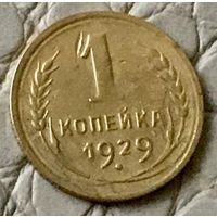 1 копейка 1929 года.