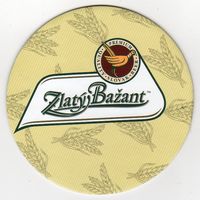 Подставку под пиво " Zlaty Bazant".2