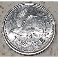 Барбадос 10 центов, 2008 (7-3-1)