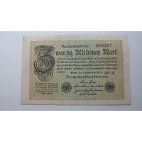 Германия 20 миллионов марок 1923